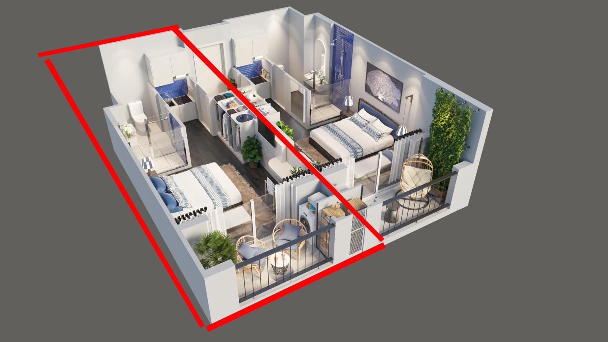 P.H.O Apartment Phu Quoc Bagian luar foto